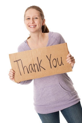 Have You Said THANK YOU Lately?