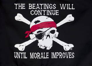 Beatings Will Continue Until Morale Improves