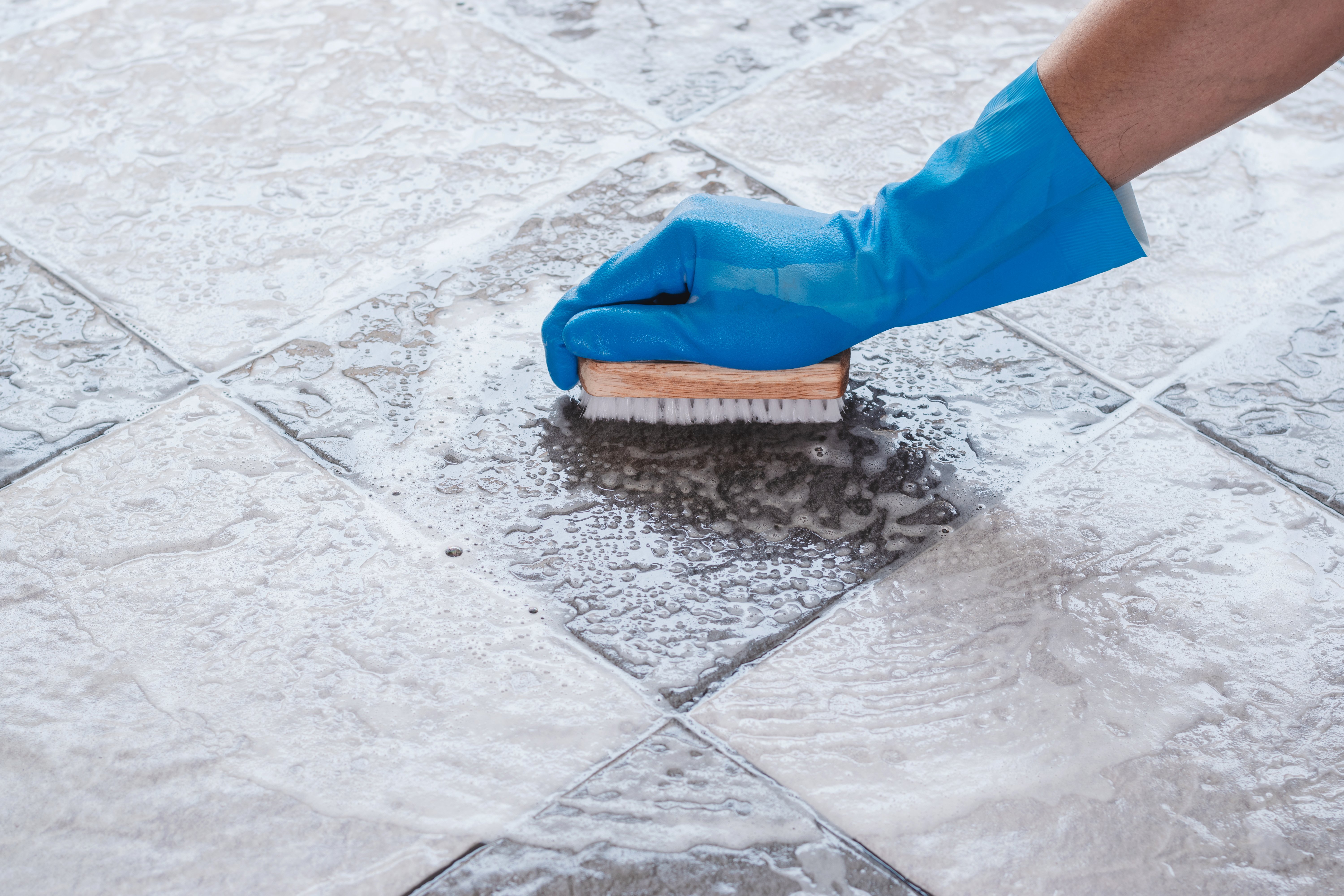 Deep Clean Professional Scrubbing Tile